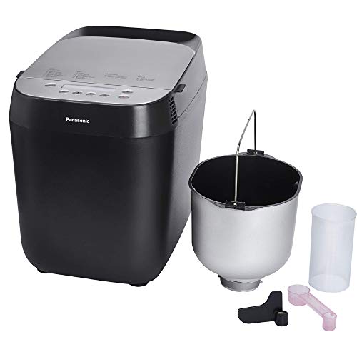 Panasonic Croustina Brotbackautomat SD-ZD2010 für Krustenbrot (18 Programme, Brotmaschine, glutenfrei, knuspriges Brot, Vollkorn-Krustenbrot), schwarz von Panasonic