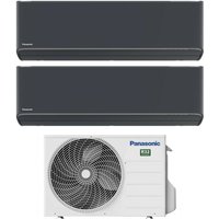 Dual Split Inverter-Klimagerät Serie Etherea Dark 7+12 mit CU-2Z50TBE R-32 Wi-Fi Integrated Farbe Graphit Grau 7000+12000 - Panasonic Dual Split Inverter-Klimagerät Serie Etherea Dark 7+12 mit CU-2Z50TBE R-32 Wi-Fi Integrated Farbe Graphit Grau 7000+12000 - Panasonic von Panasonic