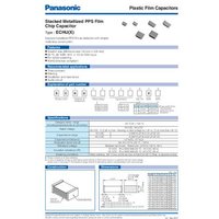 Panasonic ECHU1H103JX5 Folienkondensator SMD 1206 0.010 µF 50 V/DC 5% (L x B) 3.2mm x 1.6mm Tape cut von Panasonic