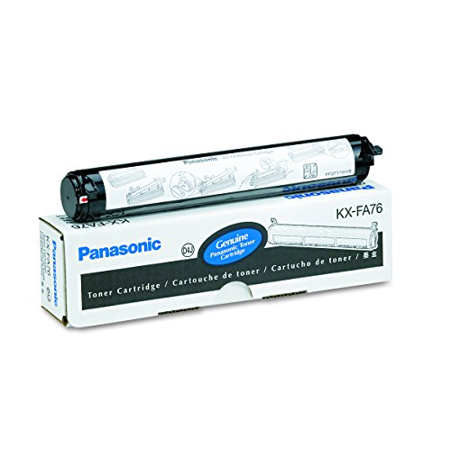 Panasonic KX-FA76 Toner Cartridge Tonerkartusche für Laserdrucker, Schwarz von Panasonic