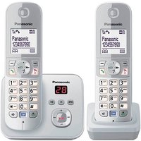 Panasonic KX-TG6822GS Schnurloses Telefon-Set mit Anrufbeantworter silber Panasonic KX-TG6822GS Schnurloses Telefon-Set mit Anrufbeantworter silber von Panasonic