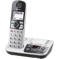 Panasonic KX-TGE520GS Schnurloses Seniorentelefon Anrufbeantworter Beleuchtetes Display Silber-Schwa Panasonic KX-TGE520GS Schnurloses Seniorentelefon Anrufbeantworter Beleuchtetes Display Silber-Schwa von Panasonic