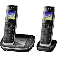 Panasonic KX-TGJ322GB  Schnurloses Telefon analog  Anrufbeantworter, Freisprechen, Headsetanschluss von Panasonic