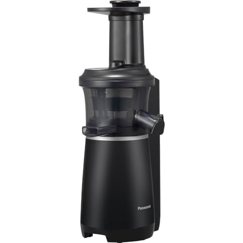 Panasonic Slow Juicer MJ-L501KXE Entsafter (Entsafter für Obst/Gemüse, Saftpresse, Sorbet Herstellung, Entsafter elektrisch, 150 W, schwarz) von Panasonic