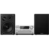 Panasonic SC-PMX802E-S Stereoanlage Air-Play, Bluetooth®, CD, DAB+, USB, WLAN, UKW, AUX, Spotify, T von Panasonic