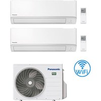 Panasonic TZ-Serie Wifi R32 Dual Split Inverter Klimaanlage 7000 + 9000 BTU mit E.U. CU-2Z35TBE Klasse A+++/A++ Panasonic TZ-Serie Wifi R32 Dual Split Inverter Klimaanlage 7000 + 9000 BTU mit E.U. CU-2Z35TBE Klasse A+++/A++ von Panasonic