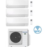 Panasonic TZ-Serie Wifi R32 Trial Split Inverter-Klimaanlage 7000 + 9000 + 12000 BTU mit E.U. CU-3Z68TBE Klasse A++/A+ von Panasonic