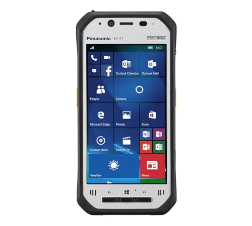 Panasonic ToughPad FZ-F1 - Handheld Windows Tablet PC 4,7 Zoll HD Multi Touch Display - Windows Tab - QuadCore Prozessor - WLAN, Bluetooth mit Dual-SIM-Karten Steckplatz (Generalüberholt) von Panasonic