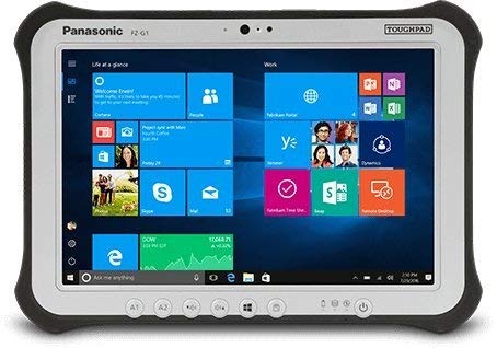 Panasonic Toughpad FZ-G1 Mk 4 (10.1 inch) Tablet PC Core i5 (6300U) vPro Processor 2.3GHz 4GB 128GB Solid State Drive WLAN BT Windows 10 Pro with Rear Camera (Intel HD Graphic 520) von Panasonic