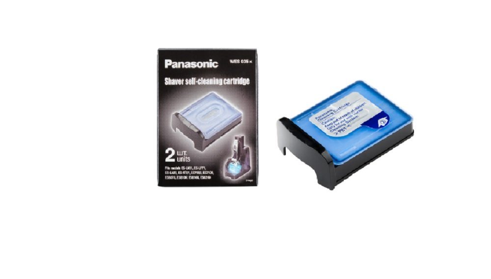 Panasonic WES 035 K für ES-LV81, ES-LF71, ES-LA93, ES-RT81 sh. Liste Elektrorasierer Reinigungslösung (1-St. Originalflasche mit Reiniger 2 x 13 ml) von Panasonic