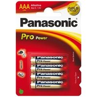 Pro Power LR03 Micro aaa Alkaline Batterie (4er Blister) - Panasonic von Panasonic