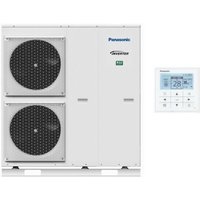 Wärmepumpe monoblock Panasonic aquarea t-cap 12 kw wh-mxc12j6e5 r-32 wi-fi optional a++/a++ mit steuerung inklusive von Panasonic