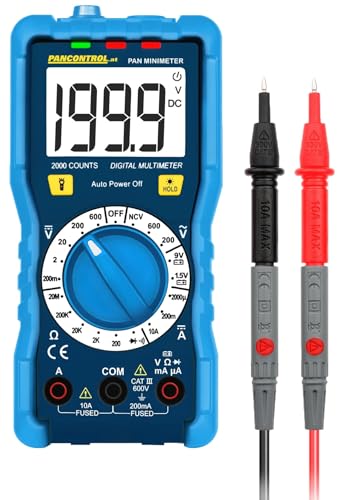 Pancontrol Digital Multimeter Pan MINIMETER, Schwarz von Pancontrol.at