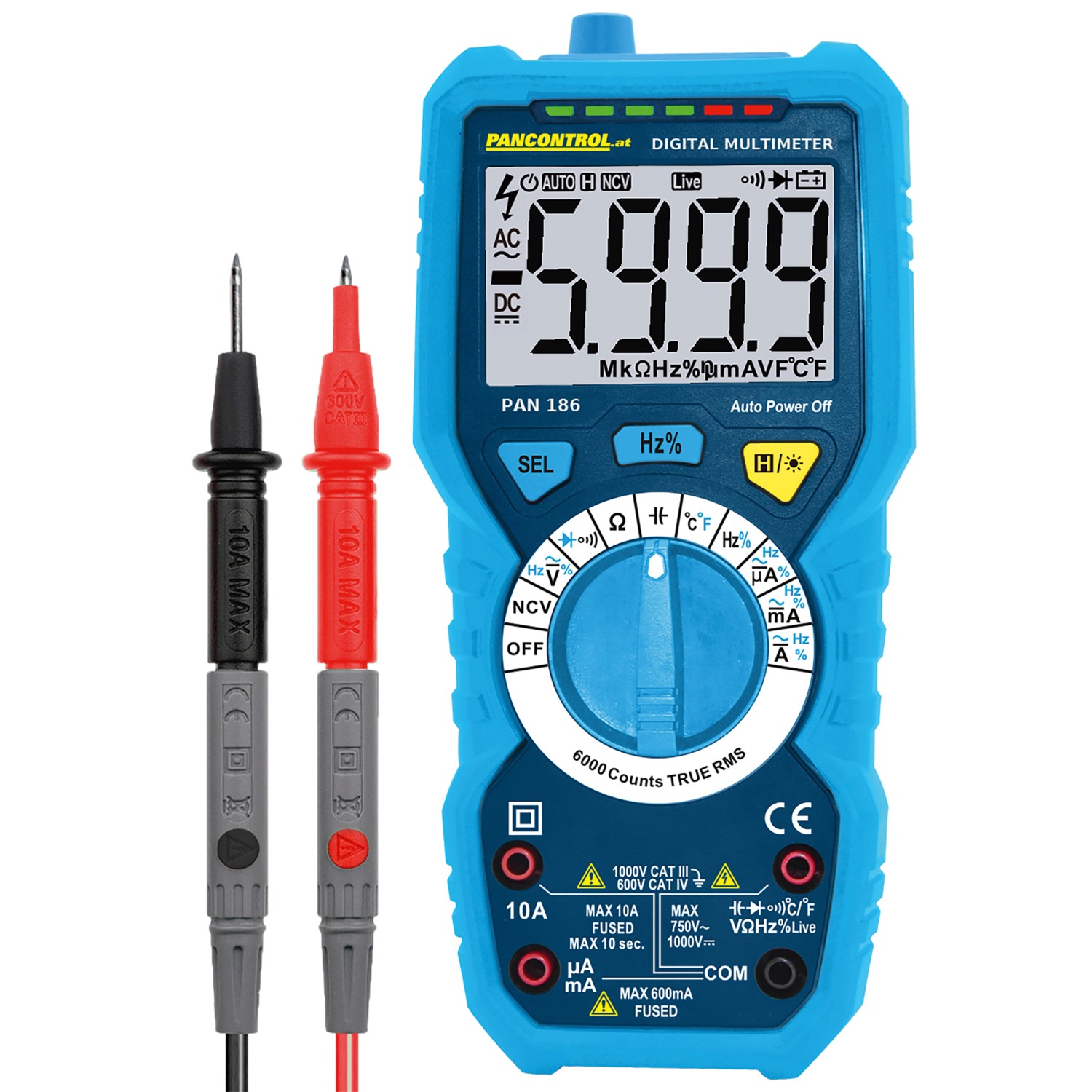 Pancontrol Digital-Multimeter True RMS 1000 V CAT III Pancontrol Digital-Multimeter True RMS 1000 V CAT III von Pancontrol