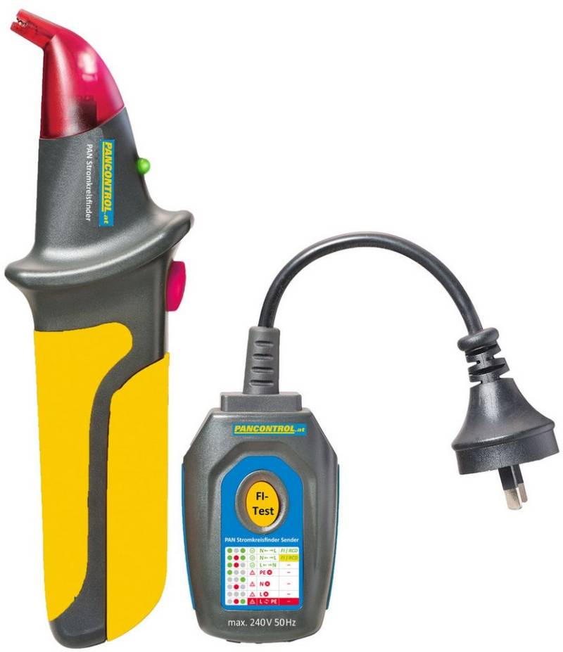 Pancontrol Leitungsortungsgerät PAN Stromkreisfinder und FI-Tester von Pancontrol