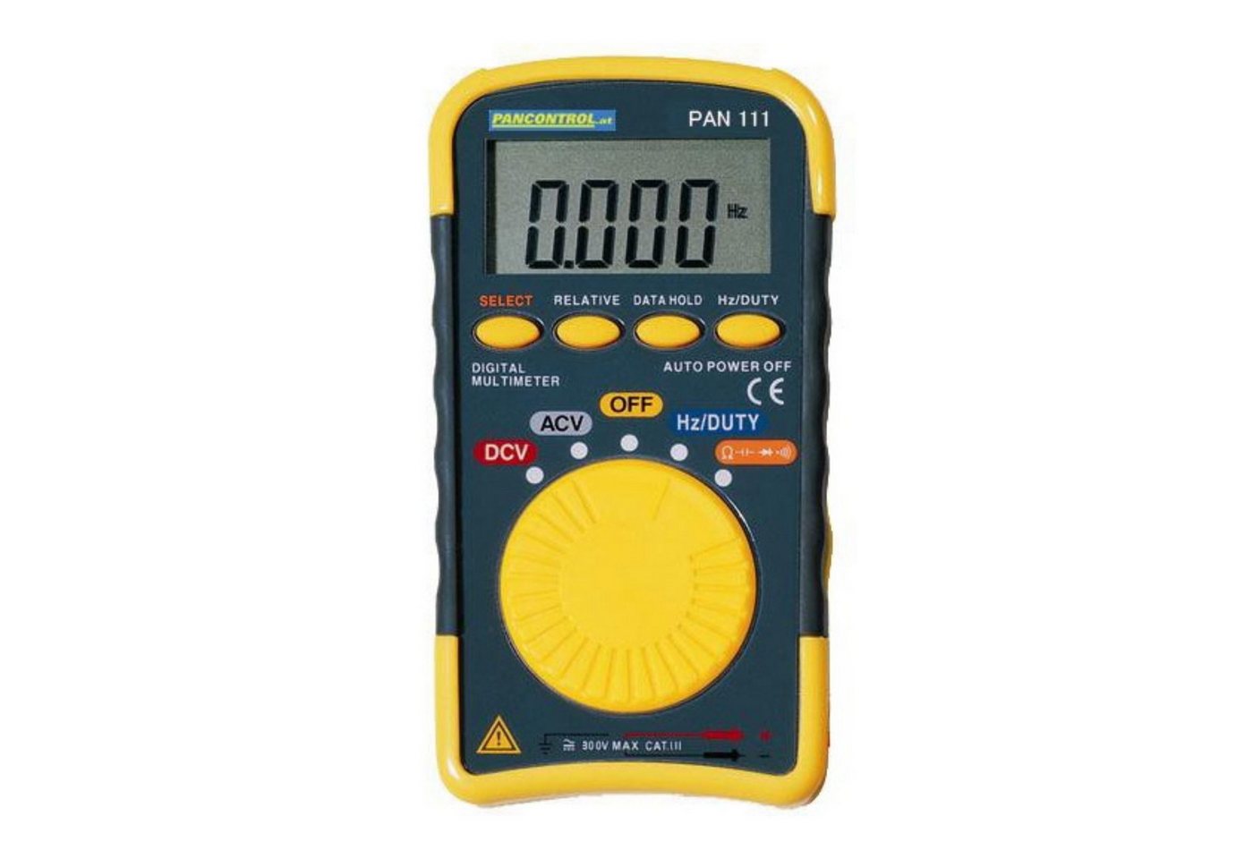 Pancontrol Multimeter PAN 111 Taschen-Multimeter 300V CAT III von Pancontrol