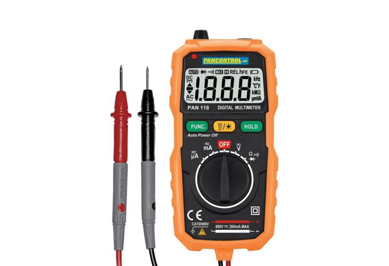 Pancontrol Multimeter PAN 118 Digital-Multimeter 600V CAT III von Pancontrol