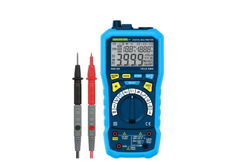 Pancontrol Multimeter PAN 185 Multisensor-Messgerät True RMS CAT III 1000V von Pancontrol