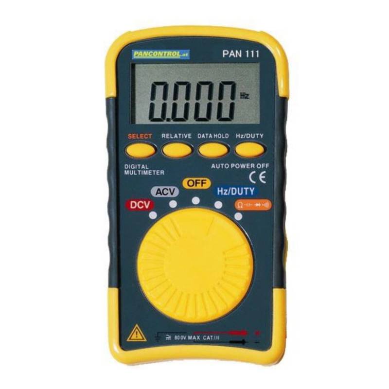 Pancontrol PAN111 Tachenmultimeter 300V CAT III Pancontrol PAN111 Tachenmultimeter 300V CAT III von Pancontrol