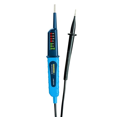 Pancontrol PAN Volttester 400, 2-poliger Spannungsprüfer mit LED Anzeige, 6-400V AC/DC, CAT III 400V von Pancontrol.at
