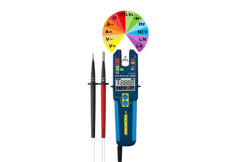 Pancontrol Spannungsprüfer PAN ALLROUNDER 200AD, Spannungs- & Durchgangsprüfer von Pancontrol