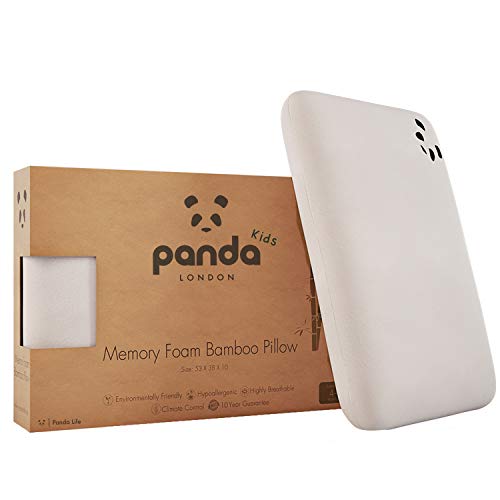 Panda Luxus-Kissen aus Memory-Schaum und Bambusfaser, für Kinder ab 4 Jahren von Panda