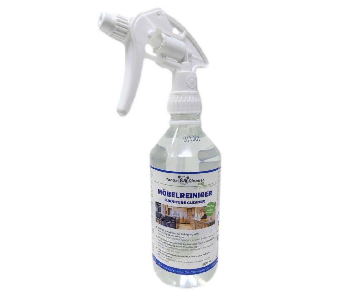 PandaCleaner Möbel Reiniger & Pflege - Antistatik-Spray - Möbel Reinigung Möbelreiniger (1-St. 500ml) von PandaCleaner