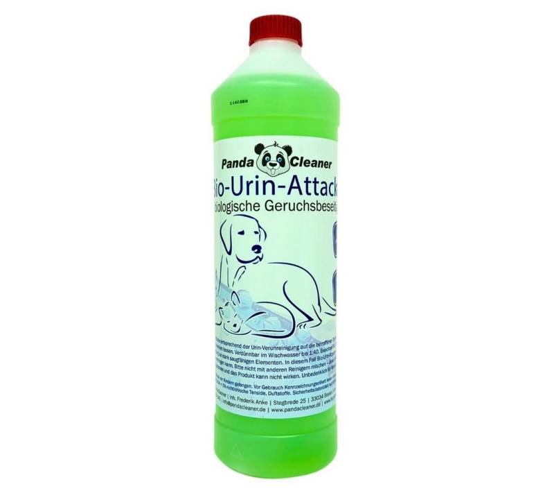 PandaCleaner Geruchsentferner Bio-Urin Attacke - Geruchsvernichter - Biologische Geruchsbeseitigung (1-St), 1l von PandaCleaner
