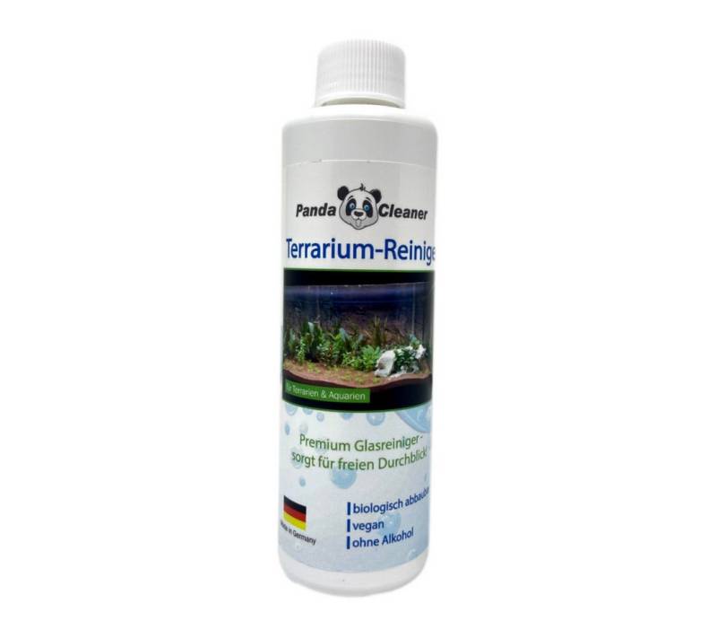 PandaCleaner Terrarium Reiniger - Terrarium-Pflege-/Pflegemittel Terrarienreiniger (Set, [2-St. 1 x 250ml Reiniger + 1 x Mikrofasertuch 250ml) von PandaCleaner