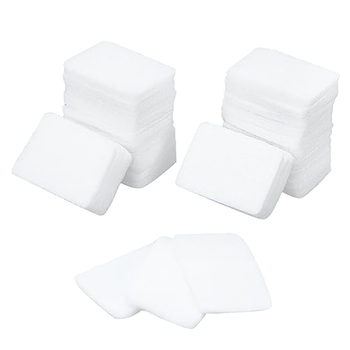 PandaHall 100 Stück Unparfümierte Nachfüllpads 1.1 x 0.8 unparfümierte Aromapads Weißes Diffusor-Pad Für Ätherische Öle Rechteckige Aromaöl-Nachfüllpads Für Ätherische Öle Luftbefeuchter Medaillon von PH PandaHall