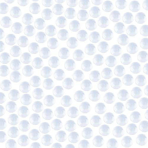 PandaHall 100 STK 30 mm halb rund Glas transparent Cabochons von PH PandaHall