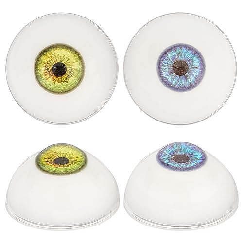 PH PandaHall 2 Paar Gruselige Augäpfel In 2 Farben 32 mm Halbrunde Kunstharz Bastelaugen Große Hohle Augäpfel Bärenaugen Für Halloween Party Dekoration Kunst Skulpturen Requisiten Puppen PH PandaHall 2 Paar Gruselige Augäpfel In 2 Farben 32 mm Halbrunde Kunstharz Bastelaugen Große Hohle Augäpfel Bärenaugen Für Halloween Party Dekoration Kunst Skulpturen Requisiten Puppen von PH PandaHall