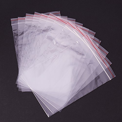 Pandahall 500pcs OPP Cellophan Rechteck Wiederverschließbar Transparent Klar Kunststoff Poly Zip Lock Top Seal Verschlussbeutel Bäckerei Bonbon Seife Keks Gelee Schokolade Packung 12x8cm Pandahall 500pcs OPP Cellophan Rechteck Wiederverschließbar Transparent Klar Kunststoff Poly Zip Lock Top Seal Verschlussbeutel Bäckerei Bonbon Seife Keks Gelee Schokolade Packung 12x8cm von PH PandaHall