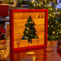 Handgemachte Deko Für Weihnachten/Perfekte Dekoration | Stimmungsvolles Ambiente Weihnachtsdeko Aus Fichte Holz von PandaHolzmanufaktur