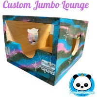 Personalisierte Jumbo Critter Lounge von PandamoniumPets