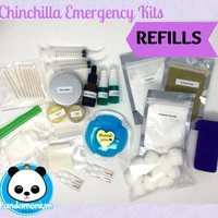 Chinchilla Notfall-Kit Nachfüllpackungen - Nur Einzelne Artikel von PandamoniumPets