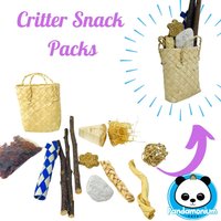 Critter Snack Packs - Ideal Für Chinchillas, Kaninchen, Degus, Ratten Und Meerschweinchen Critter Snack Packs - Ideal Für Chinchillas, Kaninchen, Degus, Ratten Und Meerschweinchen von PandamoniumPets