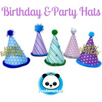 Kleine Tier Geburtstags- Und Partyhüte - Foto Requisiten von PandamoniumPets