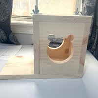 Panda Loft Mit Porch - Haus Für Chinchillas, Ratten, Degus, Eichhörnchen Etc von PandamoniumPets