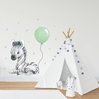 Pandawal Wandtattoo Kinderzimmer Mädchen Und Junge Deko Wandsticker Baby Zebra Mit Luftballon Sterne Safari Boho Wandbilder Für Kinder Pandawal Wandtattoo Kinderzimmer Mädchen Und Junge Deko Wandsticker Baby Zebra Mit Luftballon Sterne Safari Boho Wandbilder Für Kinder von Pandawal