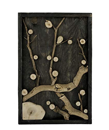 Combogen Sa Quadro, schwarz, 30 x 4 x 45 cm von Comarco Sa