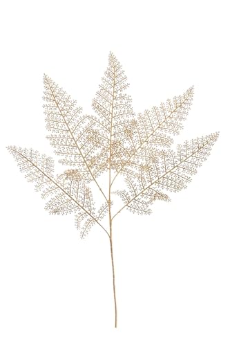 Pandecor Künstlicher Eukalyptus-Zweig mit 5 Zweigen Gold 82,5 cm von Pandecor