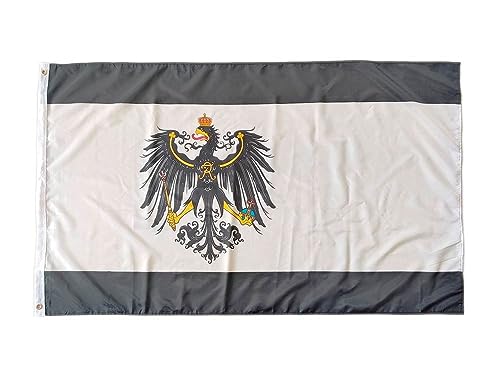 Pandiui23 Preußen Fahne Bunt 150cm x 90cm Flagge Preußen von Pandiui23