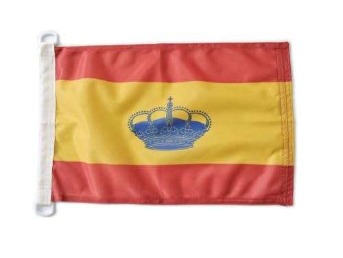 maritime Flagge Spaniens 45x30cm - Spanischer Pavillon der Bequemlichkeit 30x45cm Ringe (45x30) von Pandiui23