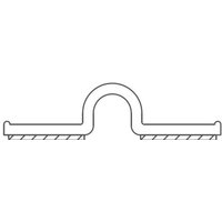Panduit A2C25-A-C8 Kabelclip selbstklebend A2C25-A-C8 Bündel-Ø-Bereich 6.40mm (max) Grau von Panduit