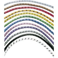 Panduit T25F-C8 T25F-C8 Spiralschlauch 4.80 bis 50.40mm Grau 30.5m von Panduit