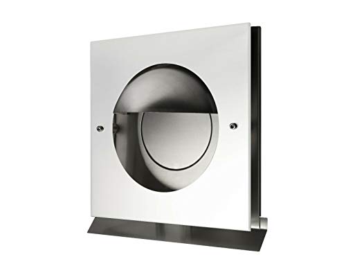 MCH Küchenabluftgitter Abluftgitter Dunstabzugsgitter Edelstahl mit Rückstauklappe MCH Küchenabluftgitter Abluftgitter Dunstabzugsgitter Edelstahl mit Rückstauklappe von Paneir