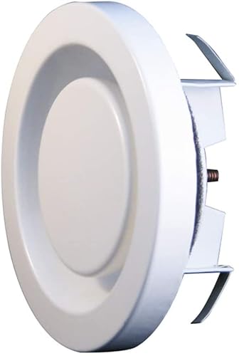 Tellerventil AEE - Abluft 100mm weiß pulverbeschichtet von MCH