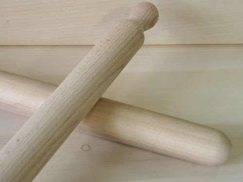 Panetta Casalinghi Nudelholz mit einem Griff, Holz, Beige, 4,5 x 100 cm Panetta Casalinghi Nudelholz mit einem Griff, Holz, Beige, 4,5 x 100 cm von Panetta Casalinghi