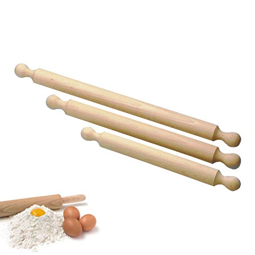 Panetta Casalinghi Teigrolle Holz, beige, 4 X 32 cm, Holz, beige, 4 x 40 cm Panetta Casalinghi Teigrolle Holz, beige, 4 X 32 cm, Holz, beige, 4 x 40 cm von Panetta Casalinghi